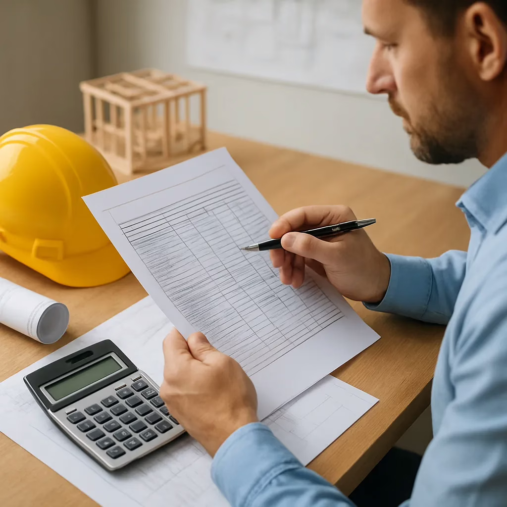 Dlaczego kosztorys jest kluczowy przy wyborze wykonawcy robót budowlanych